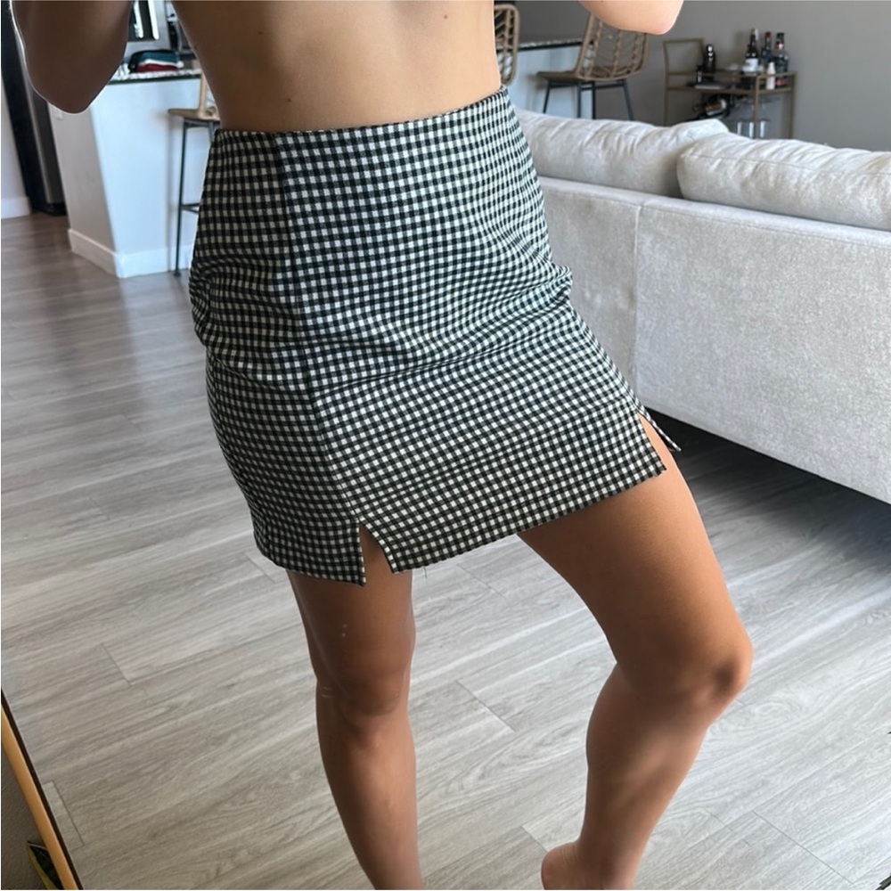 Plaid skirt